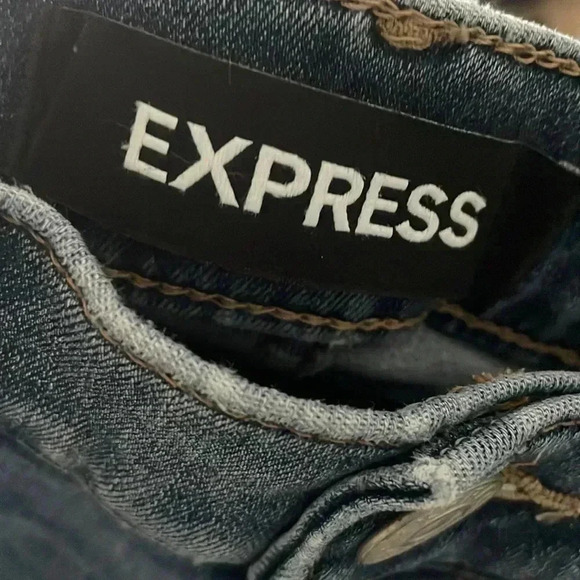 Express Stretch + Performance Super Skinny Mid Rise 4S - Picture 3 of 10